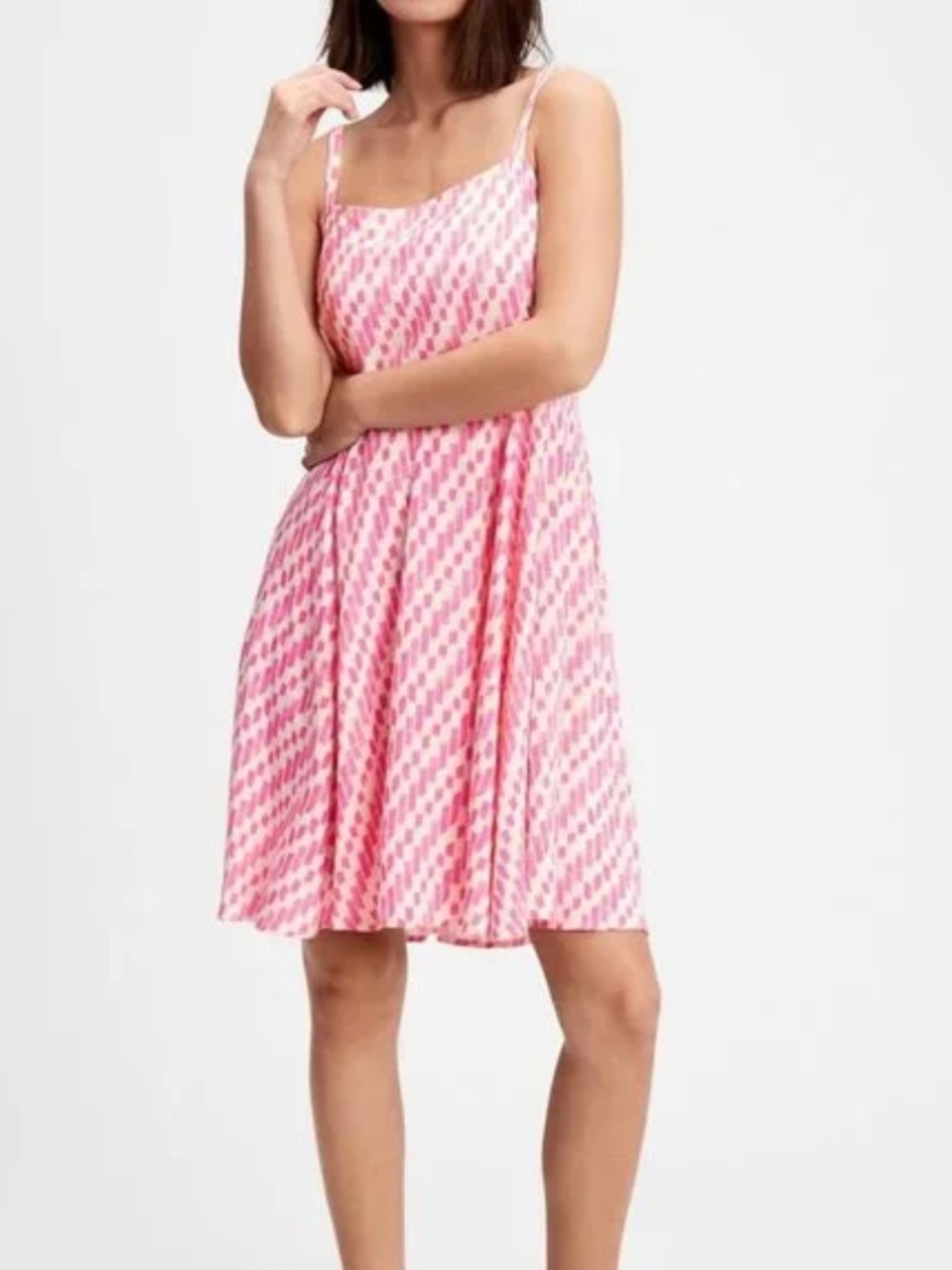 GAP Pink Printed Summer Dress